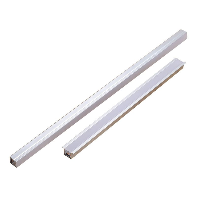 Lámpara lineal incrustada Lámpara lineal sin marco Lámpara lineal de aleación de aluminio Lámpara lineal de aluminio Lámpara de ranura Lámpara de ranura Personalizada