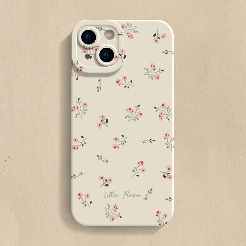 フルスクリーン花柄 iphone16promax 携帯電話ケース Apple 15plus ニッチ 14 ガール 13/12/11 に適しています|undefined