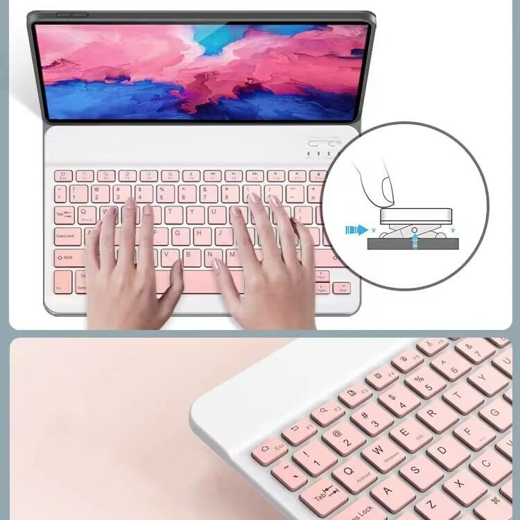 Клавиатурный чехол для планшета (Lenovo P11 / P11 Plus), Bluetooth, 11–11,5", с заряжающей мышью