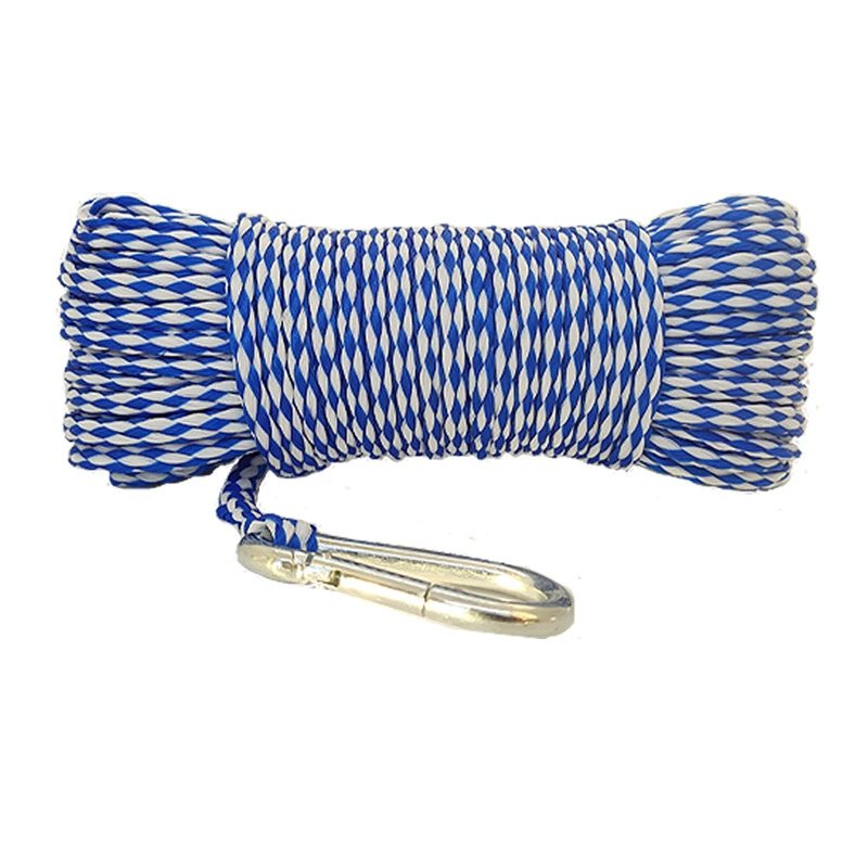 Полый плетеный анкерный трос, тяговый трос, морской трос, поплавок, полиэстер, нейлон, полипропилен