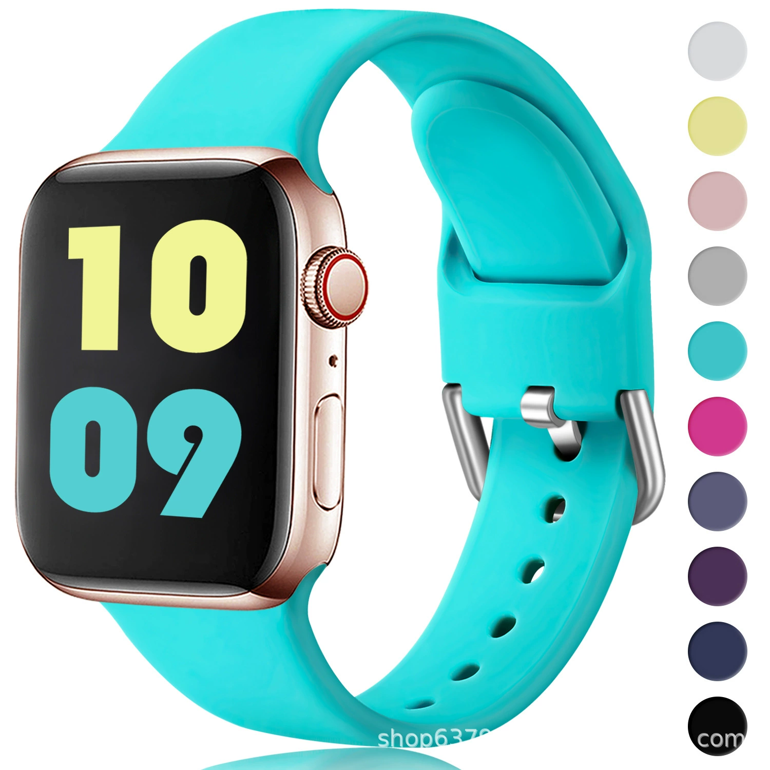 Samsung, apple, compatible bracelet, silicone watch strap