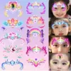 Z423 [Ten Sets] Park forehead painted stickers