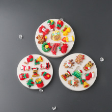 圣诞节翻糖干佩斯蛋糕模具 圣诞树拐杖手套巧克力糖果模具 麋鹿模