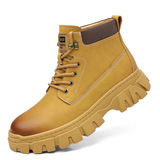 Осенние новые внешнеторговые хитовые высокие ботинки Martin, трансграничные большие размеры, уличная повседневная мужская спецодежда из натуральной кожи, Прямая поставка