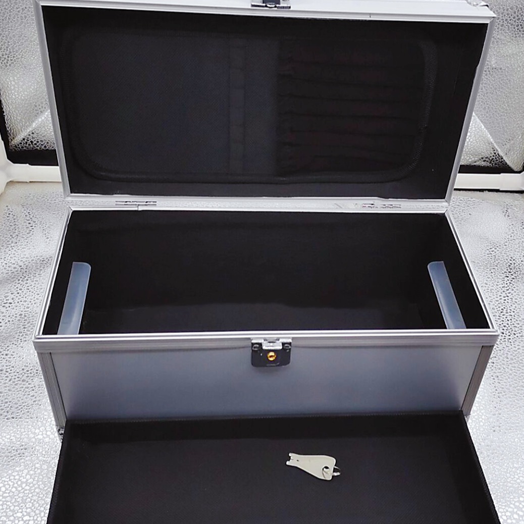 双层铝合金采耳箱采耳工具箱足浴采耳掏耳朵工具收纳箱足疗技师箱