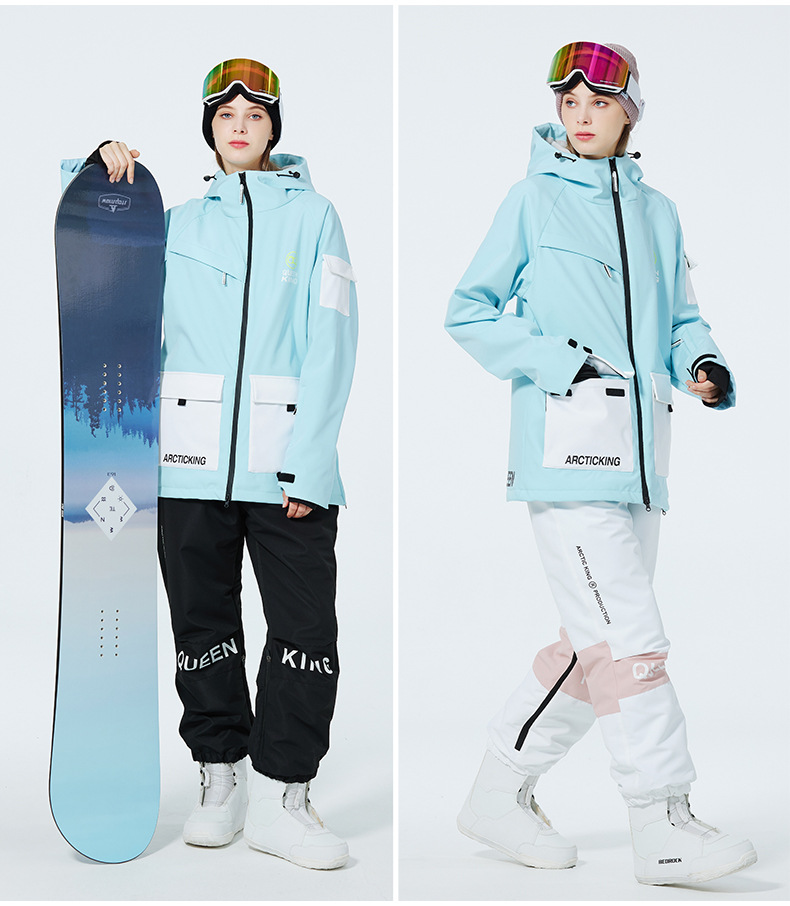 Herren Skianzug Set Warm Und Dick Für Snowboard Und Ski_voghion.com