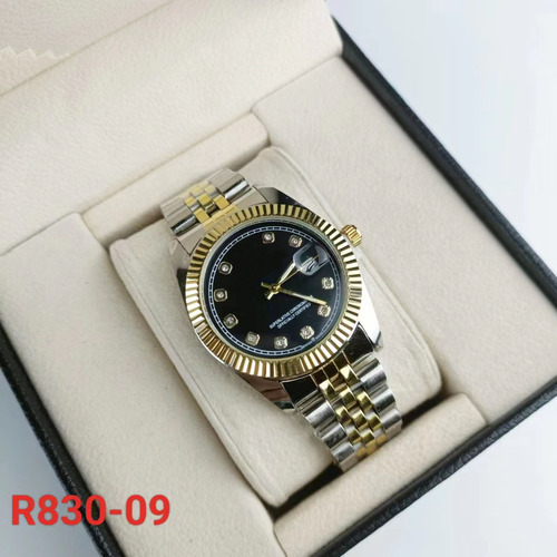 Logically, it's a non-mechanical quartz watch with stainless steel strap, waterproof, and glow-in-the-dark, suitable for both men and women in a business setting.