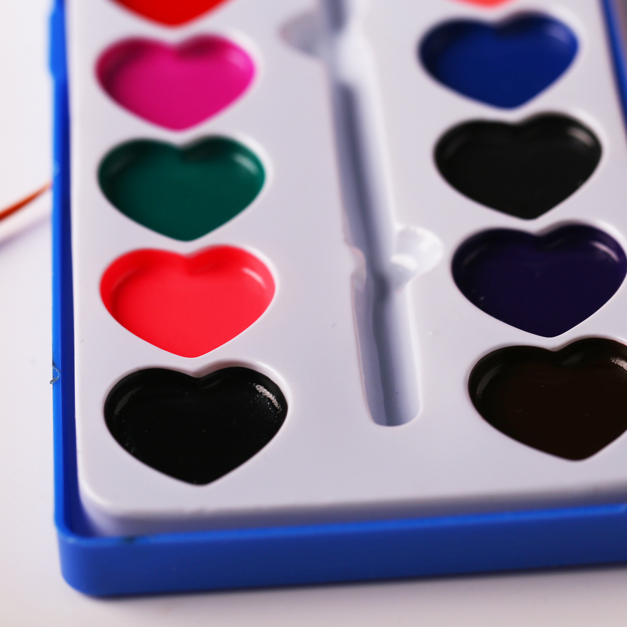 Juego de Pastillas de Acuarela 12 y 16 Colores de Pigmento de Acuarela Semiseco para Niños y Pintura