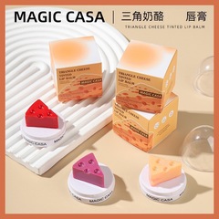 MAGIC CASA Cheese Cheese Lipstick Thermochromic Transparent Lipstick Moisturizing Creamy Pinkish Not Easy to Fade Cross-border