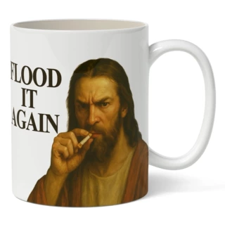 跨境新品Flood It Again Mug再次淹没马克杯咖啡杯