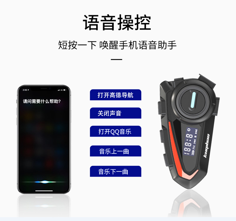 Cool Riding Treasure Dual Lens Motorcycle Bluetooth Helmet Half Helmet