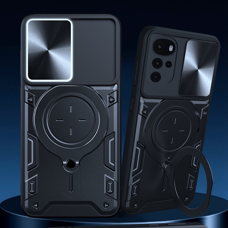 Rugged Phone Case With Ring Bracket For Moto Edge 40 Pro And G73_voghion.com
