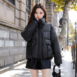 沧州棉服时尚羽绒棉服女短款外贸跨境新款冬季小个子面包服厚外套