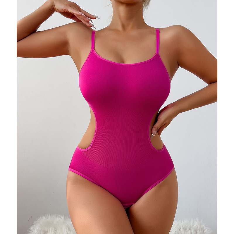 Damer bodysuit med bar ryg og stropper undertøj og nattøj_voghion.com