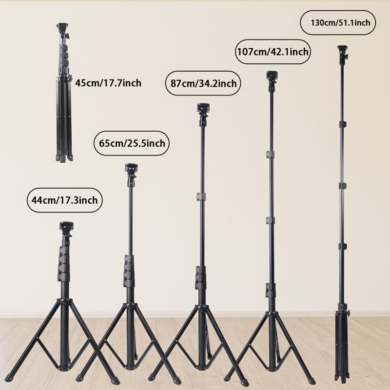①O 873 Aluminum Phone Tripod Stand 360°