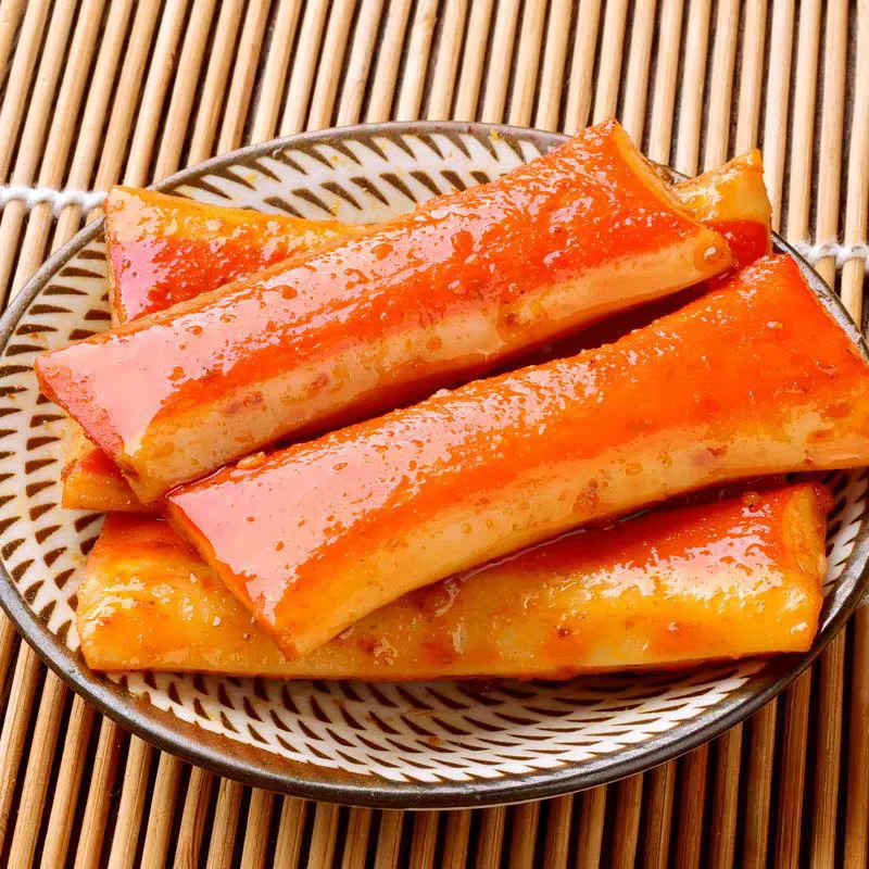 Ручная нарезка крабовых палочек, оригинальные пряные вкусные закуски, повседневные закуски, крабовые палочки из крабьего мяса, вирусные закуски