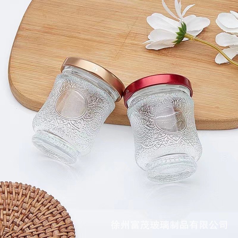 厂家批发罐装玻璃瓶鲜炖燕窝瓶果酱花胶酱菜蜂蜜瓶耐高温分装