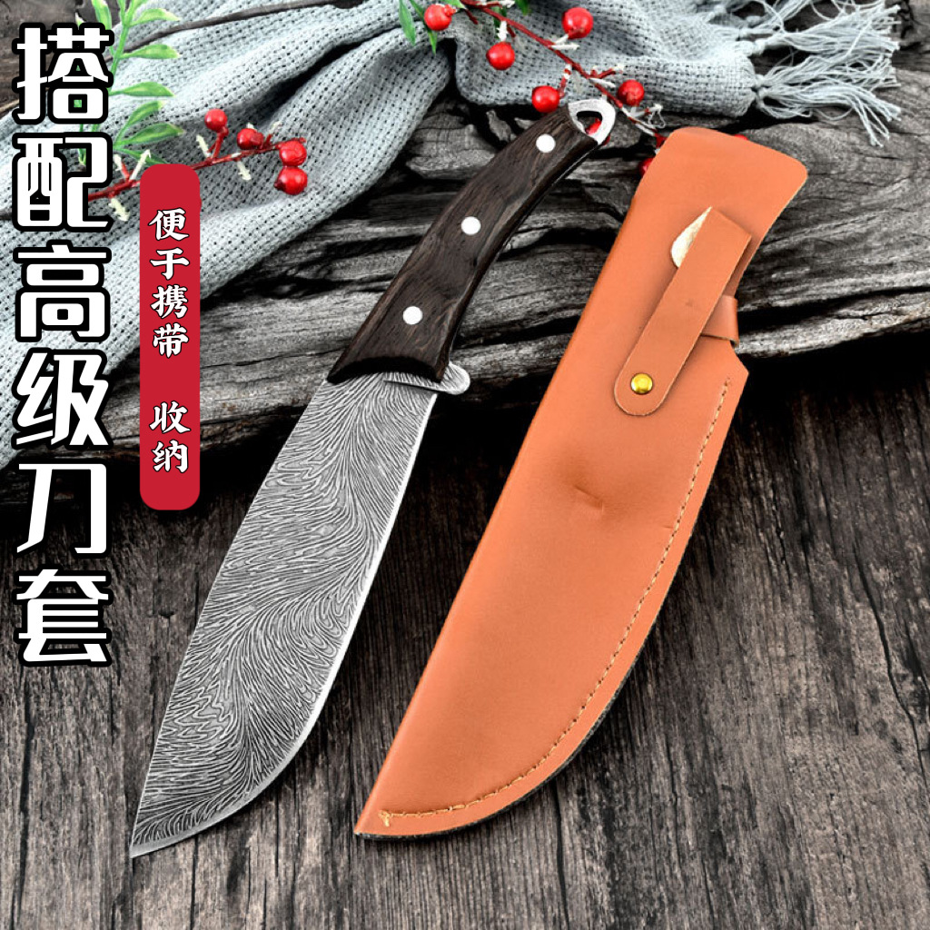 陽江手工鍛打砍骨刀戶外多用砍柴刀家用鋒利剁骨刀屠夫專用斬骨刀