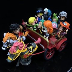 ワンピースWCFルフィ馬車20周年記念版限定一番公仔置物箱入りフィギュア