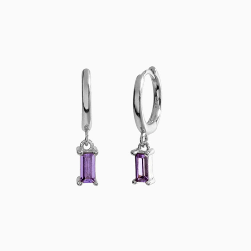 Mode Géométrique Le Cuivre Placage Zircon Boucles D'oreilles Pendantes 1 Paire display picture 13