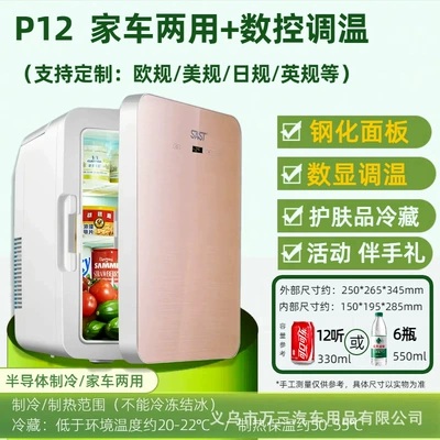 Masks, Skin Care Products, Beauty – Soyuducular - p12l-champagne-gold-tempered-surface-digital-display-temperature-adjustment-dual-use-for-home-and-car