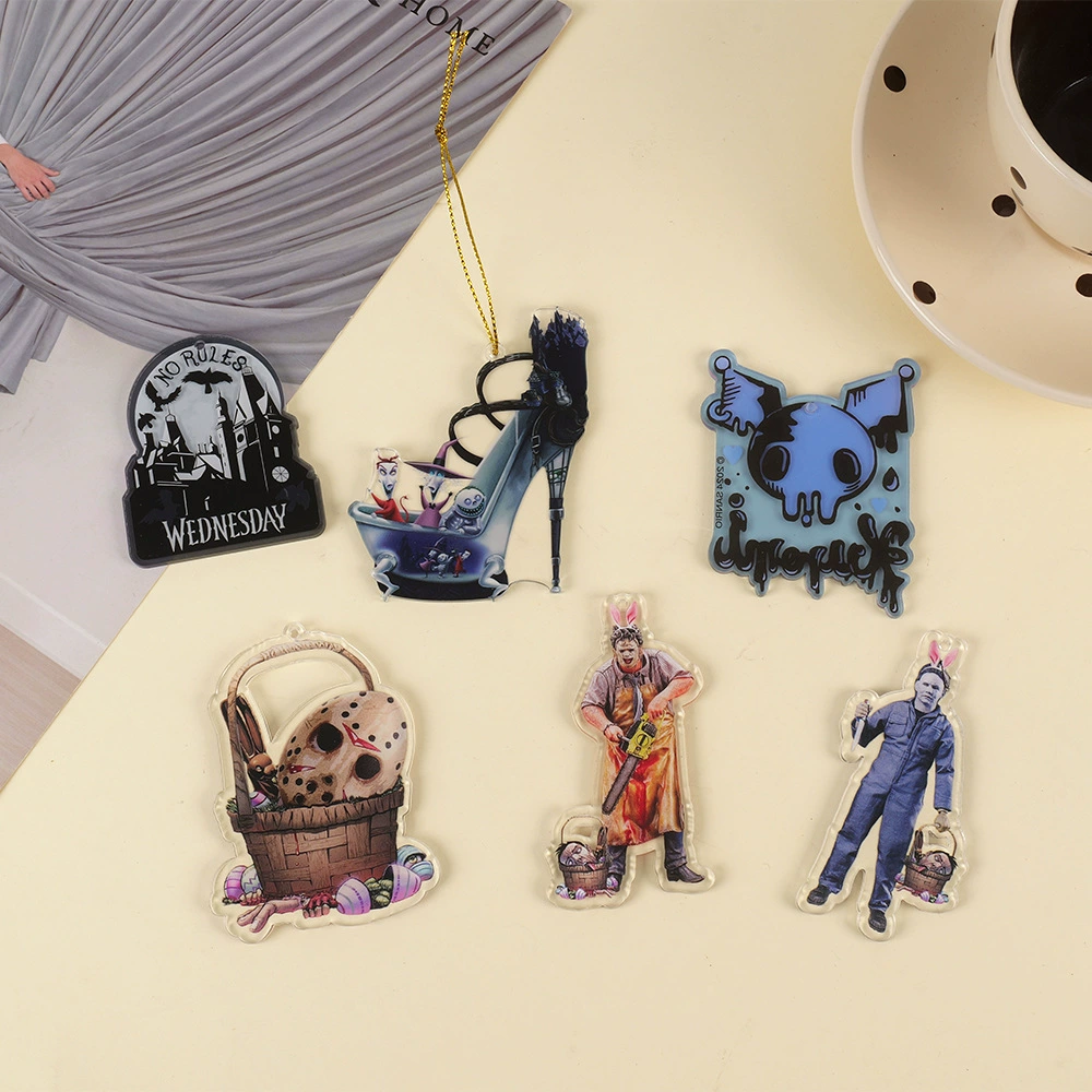 Акриловый брелок на заказ, мультяшная анимационная периферийная сумка, маленький кулон, звезда, фото брелок, изображение