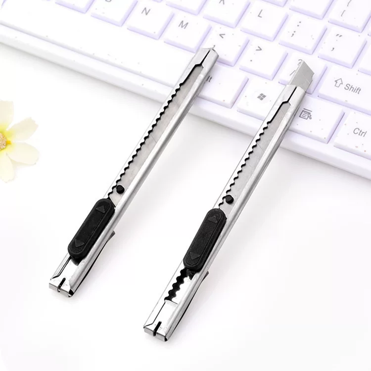 small handheld metal stationery stainless steel for elementary school students, tools set, wholesale