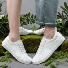 大码跨境外贸款式小白鞋情侣款学生板鞋男女同款薄底运动休闲鞋男