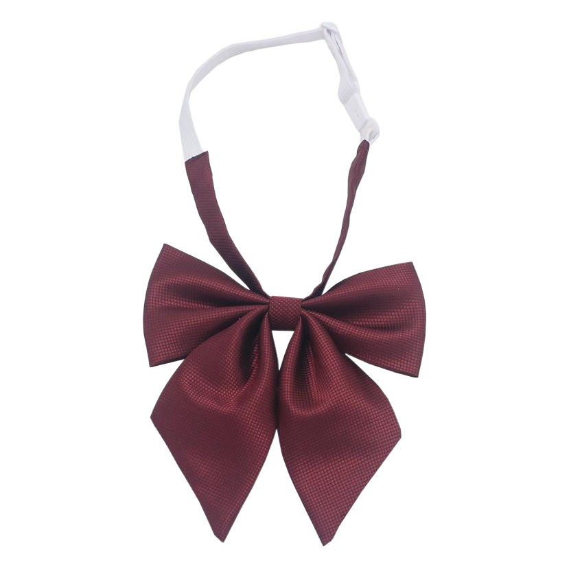 Ventas directas de fábrica magia Plaid JK pajarita de las mujeres ángulo oblicuo gigante pluma raíz arco uniforme escolar marinero traje pajarita en stock