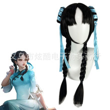 王者农药 忆江南诗语江南西施COS假发 古风少女辫子古装