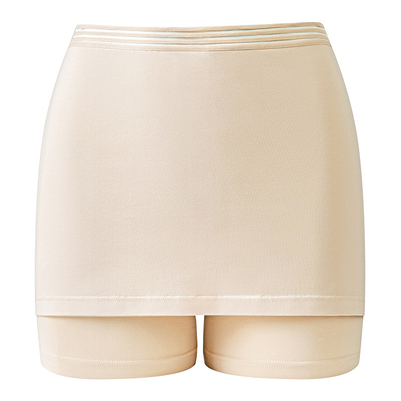 60 pantalones de seguridad delgados de primavera y verano para mujeres Área de triángulo de bloqueo de doble capa compartimento anti-exposición Levantamiento de cadera pantalones de seguridad de fondo