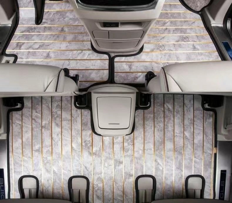 Specialized Wooden Floor Mats for Trumpchi M8 Master Edition, Car Wood Floor Modification for M6/M6 Pro