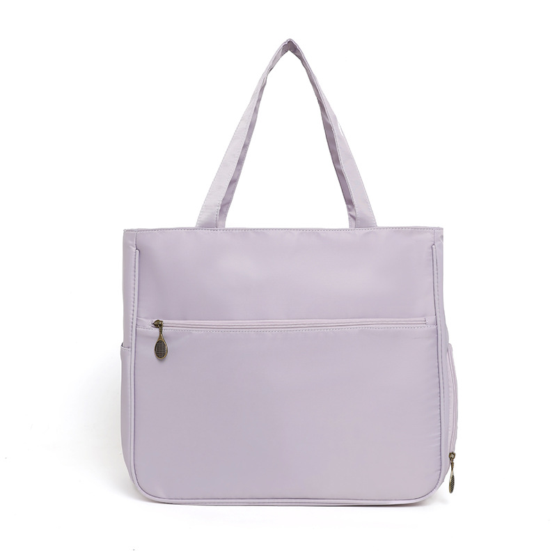 Bolsa de tenis de gran capacidad al aire libre bolsa de pelota de alto valor de cara mujer hombro de un solo hombro bolsa de bádminton