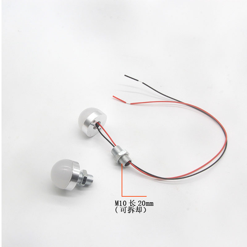 LED Miniature Low Voltage 12V Light Source 1.5W Small Bulb 220V 12V Billboard LED Bead Half Moon Shape Lamp