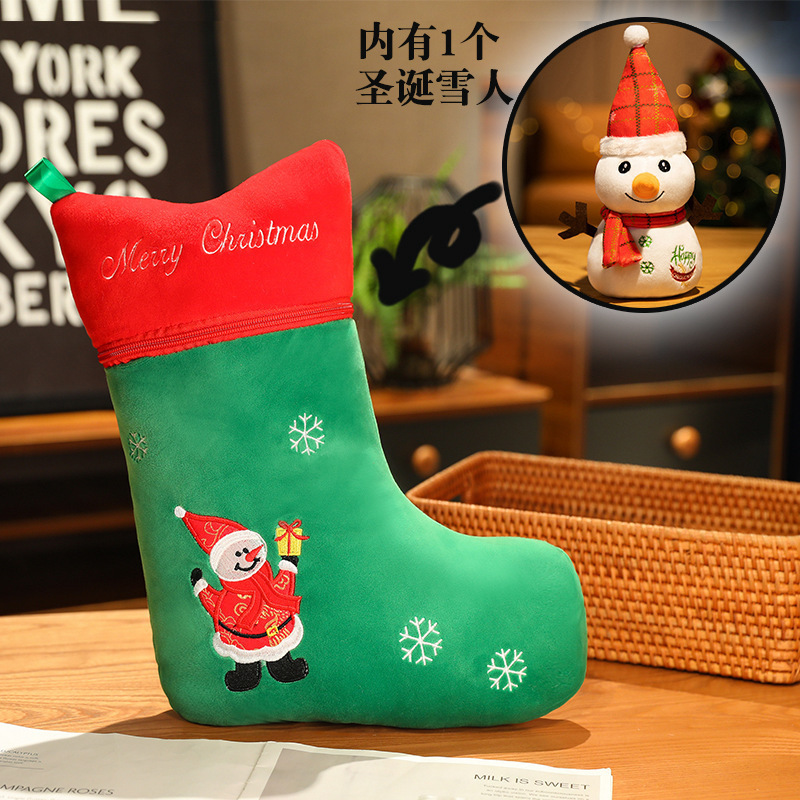 INS クリスマス装飾枕クリスマスツリー人形ソファリビングルームクッションベッド枕ジンジャーブレッドマンヘラジカ|undefined