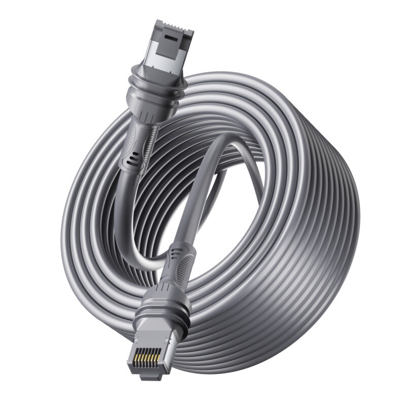 Cross-Border Popular Plug-And-Play Gen3 Gigabit High-Speed Network Cable Outdoor Waterproof Household Oxygen-Free Copper Ethernet Cable