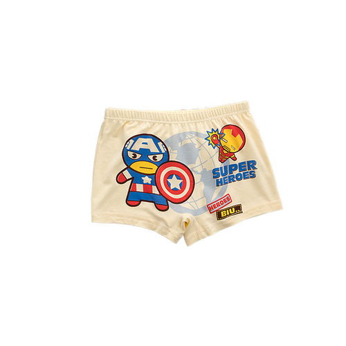 6 pieces] Boys' underwear, children's boxer soft modal summer thin mesh children's boxer shorts for boys