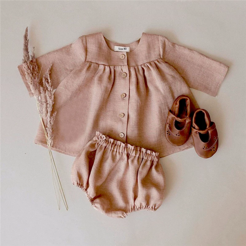Spring summer set, shirt, shorts, 0-2 years