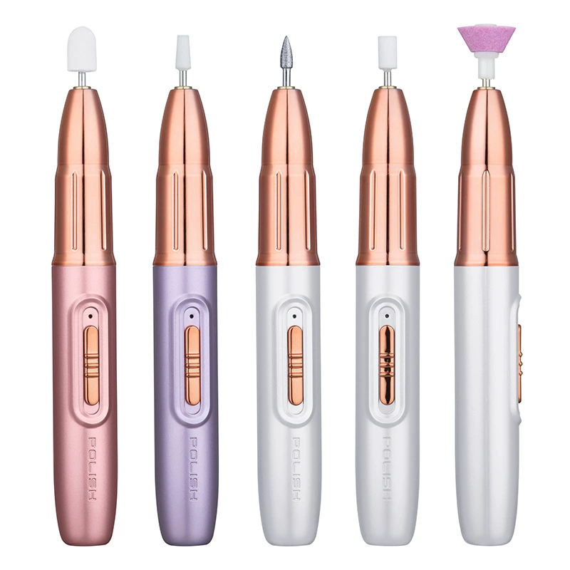 Handheld exfoliating rechargeable manicure tools set for manicure for nails
