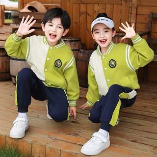 幼儿园春秋款园服男女班服小学生毕业英伦风四件套运动服校服班服