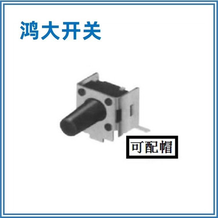 东莞各种规格鸿大开关长柄环保四脚直插TC-042按钮开关