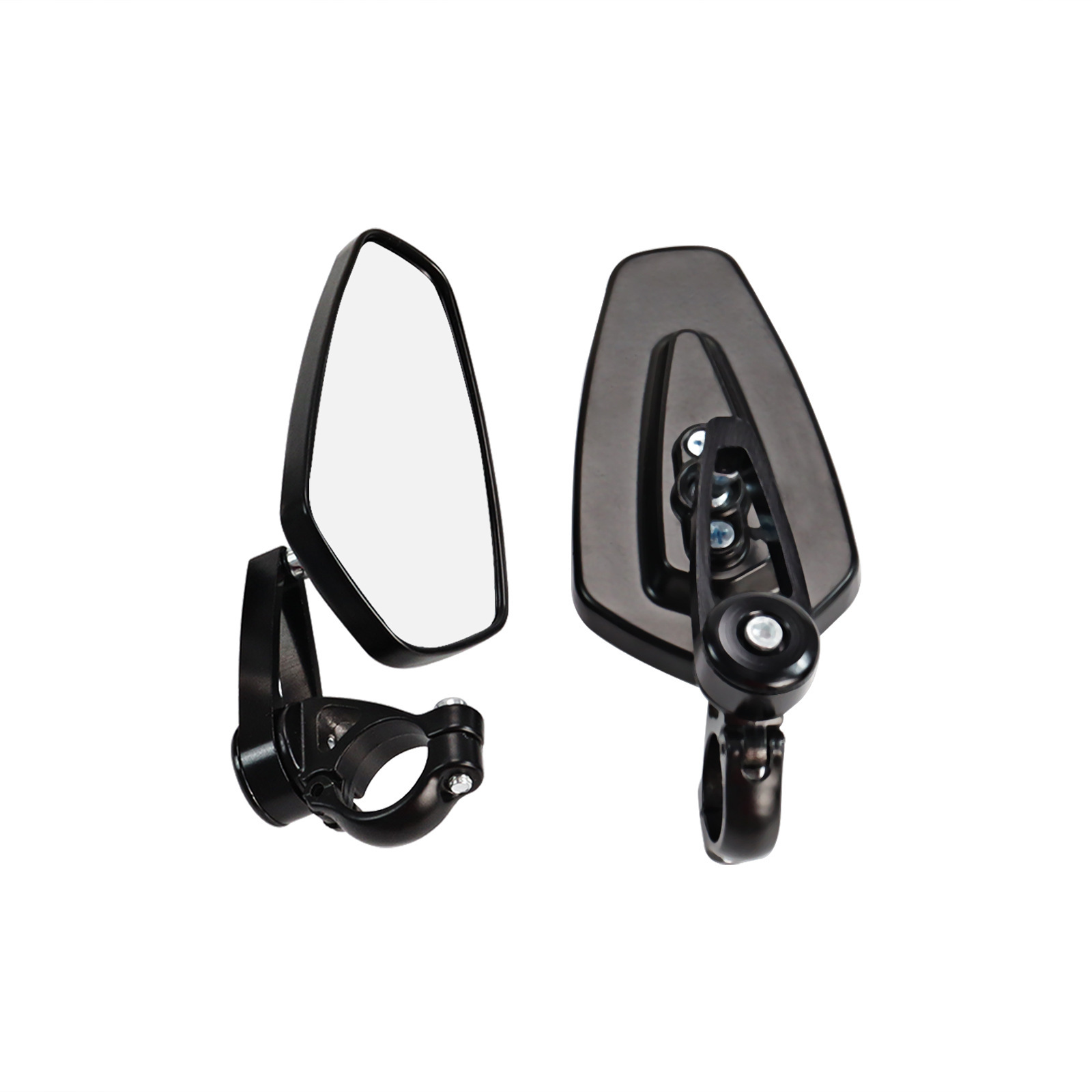 Motorcycle Rearview Mirror Cnc Handlebar Electric Vehicle Rearview Mirror Reversing Mirror Universal Modified Reflector Cross-Border Hot Sale