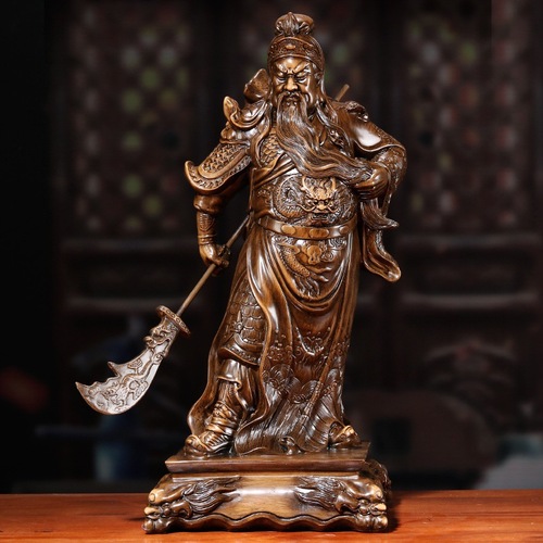 Guan Gong ornaments household Wu God of Wealth worship statue Guan Erye Buddha statue Guan Yu Guan Yunchang statue God of Wealth statue