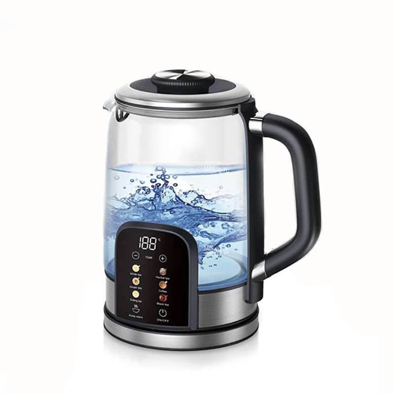 Hervidor de vidrio hervidor digital de salud hervidor de agua de gran capacidad hervidor de té de flores hervidor de pantalla táctil hervidor de agua caliente de vidrio hervidor táctil
