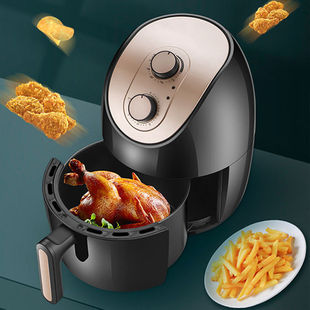 Air Fryer Machine Household Multifunctional Smart French Fries Machine Fully Automatic Large Capacity Electric Fryer Wholesale Gifts