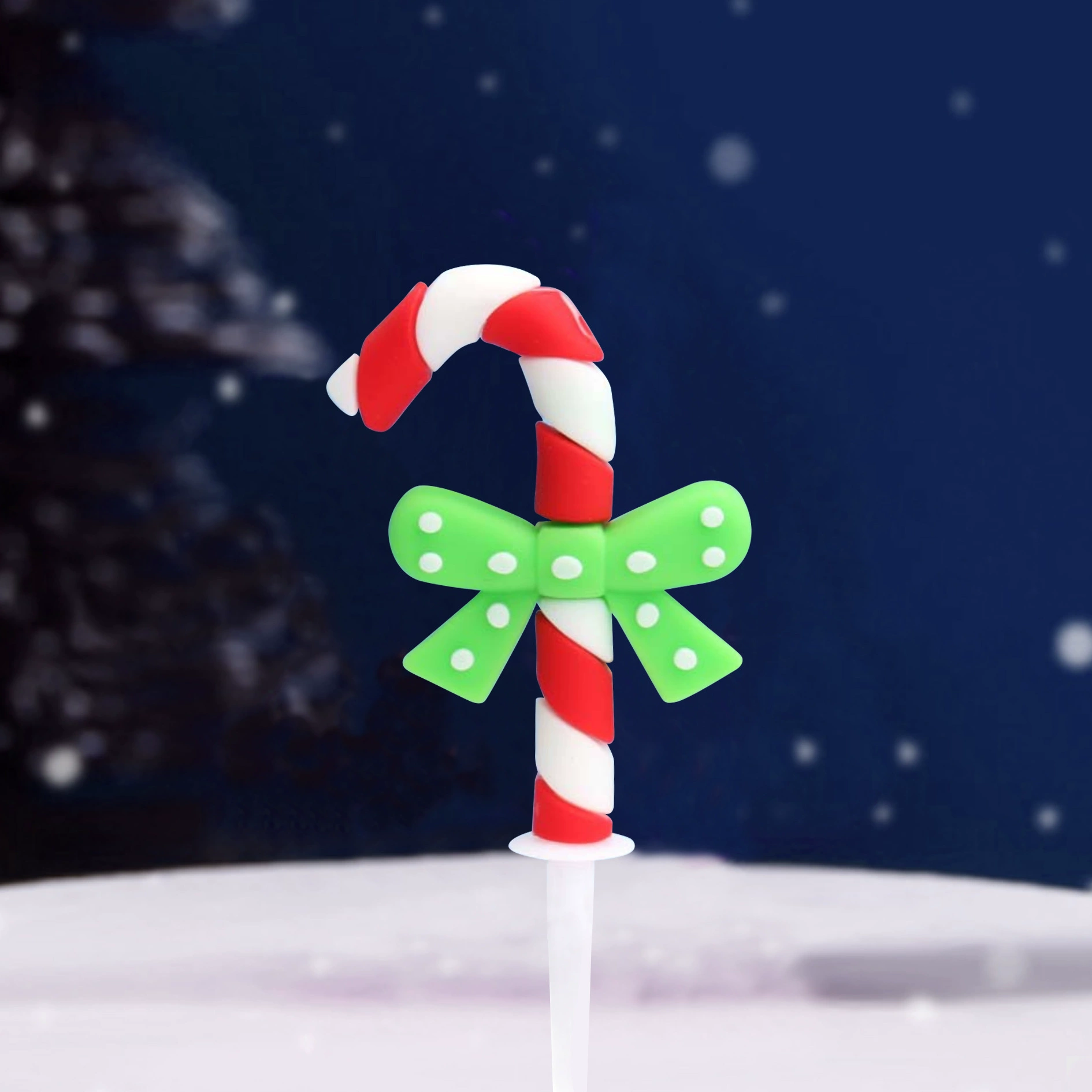 Украшение кクロ-border Рождество мягким клеем, подарок Santa Snowman elk ornaments festive dessert dress