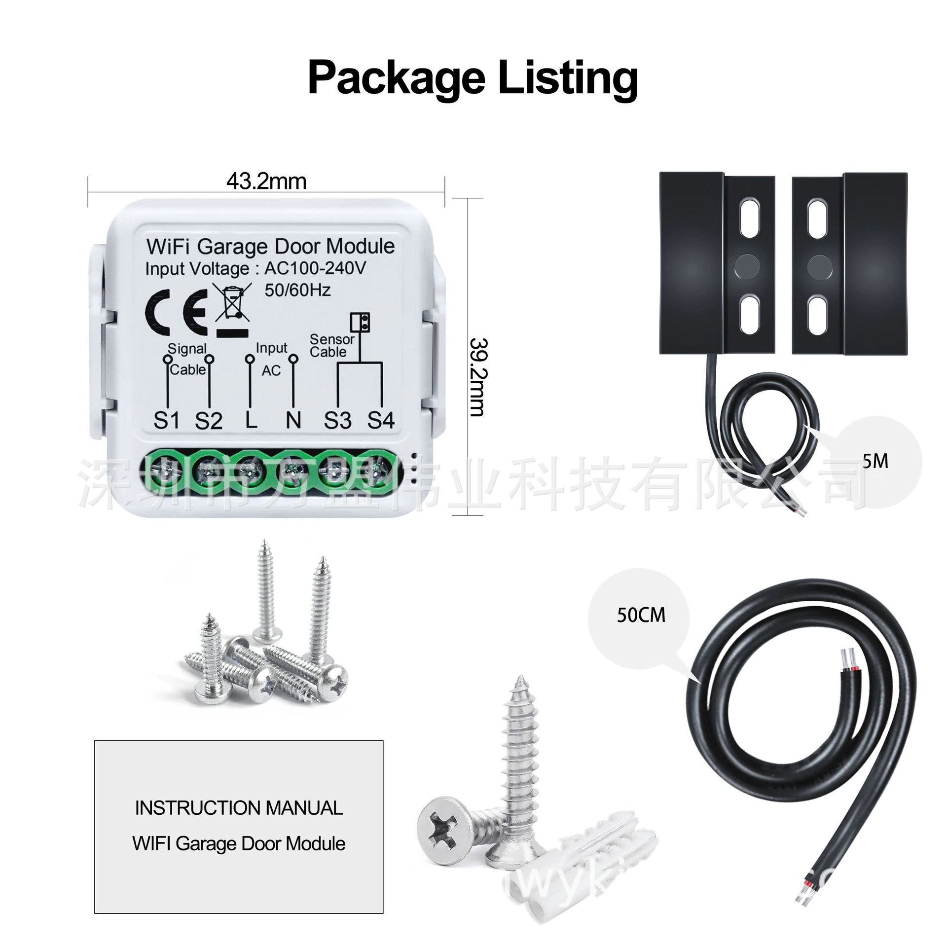 Граффити умный WiFi контроллер гаражных ворот синхронизация гаражный клапан раздвижная дверь интеллектуальное устройство включения-выключения