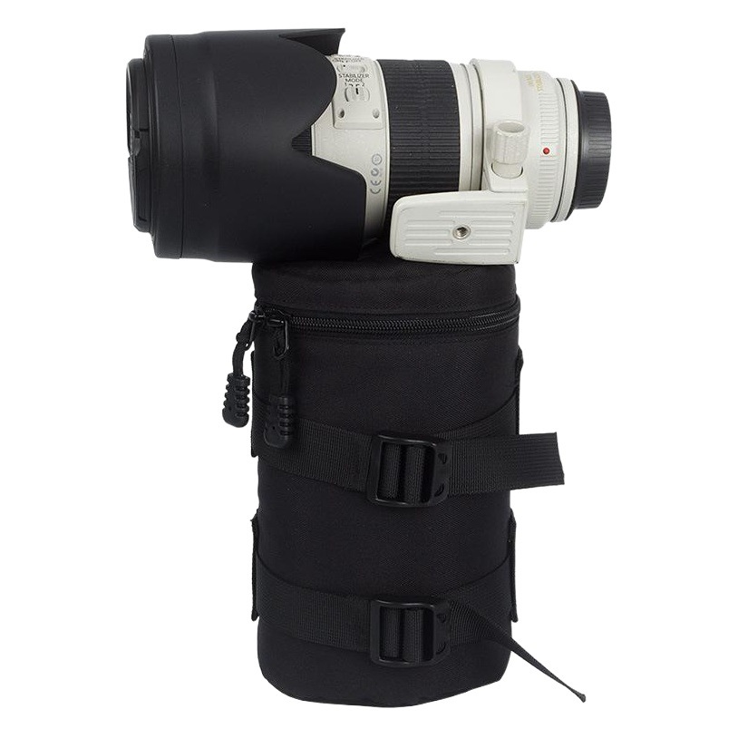 Suministro directo de fábrica Cámara SLR lente bolsa lente tubo bolsa de almacenamiento impermeable a prueba de golpes bolsa de lente de una sola pieza entrega en stock