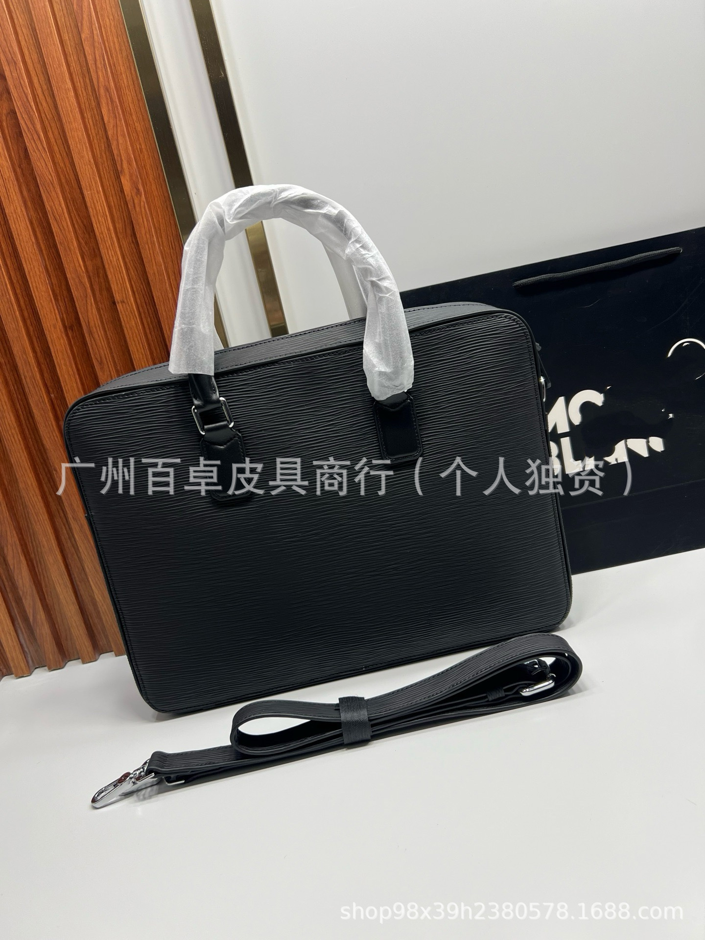 W Baolong Men's Bag Genuine Leather Briefcase Handbag Crossbody Bag Computer Bag Business Men's Bag High Quality Real Photos