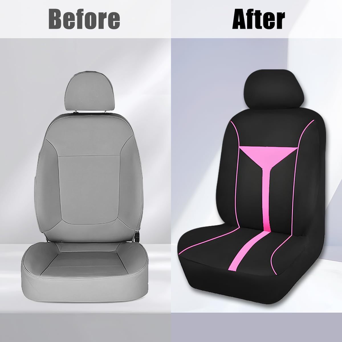 Cross-Border New Elastic Fabric Wine Glass Style Car Seat Cover for All Seasons Amazon Temu Meike Duo